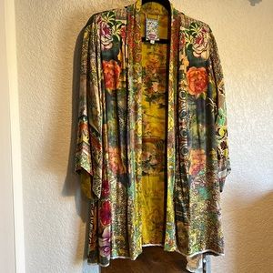 Johnny Was REVERSIBLE short kimono